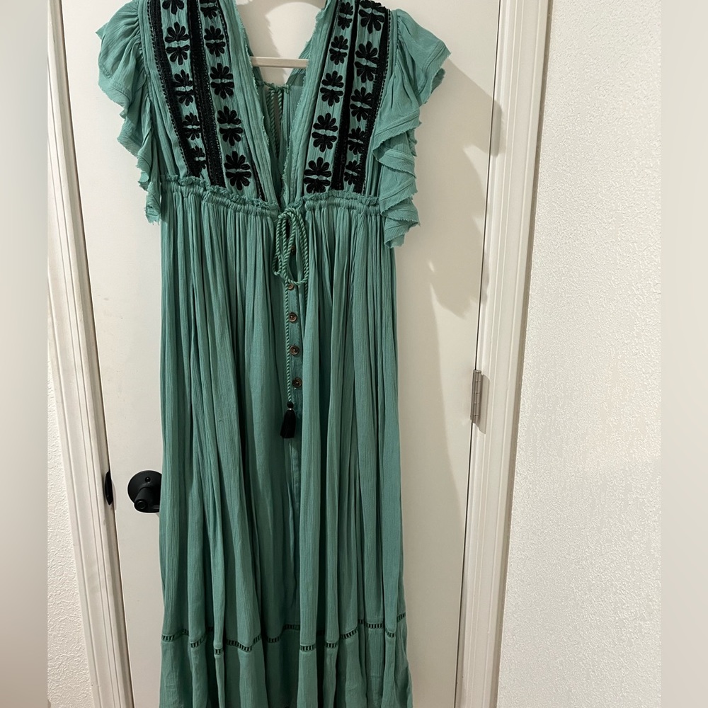 Free People embroidered dress